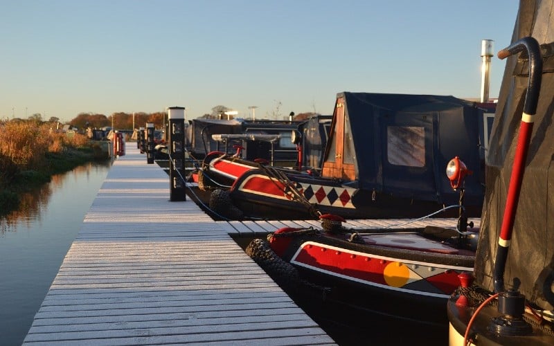 You can get WiFi on a Canal Boat when moored in a marina